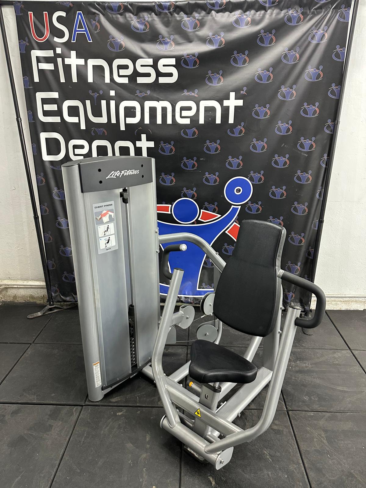 Life Fitness Optima Series Chest Press *REFURBISHED*