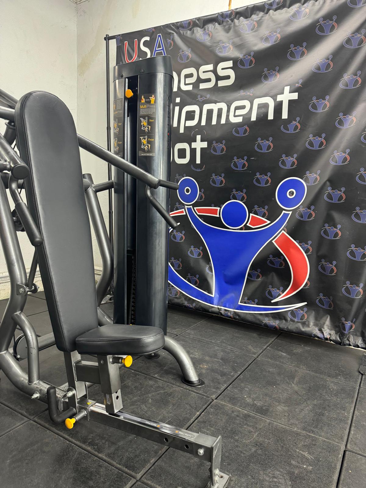Matrix Fitness Multi-Press *REFURBISHED*