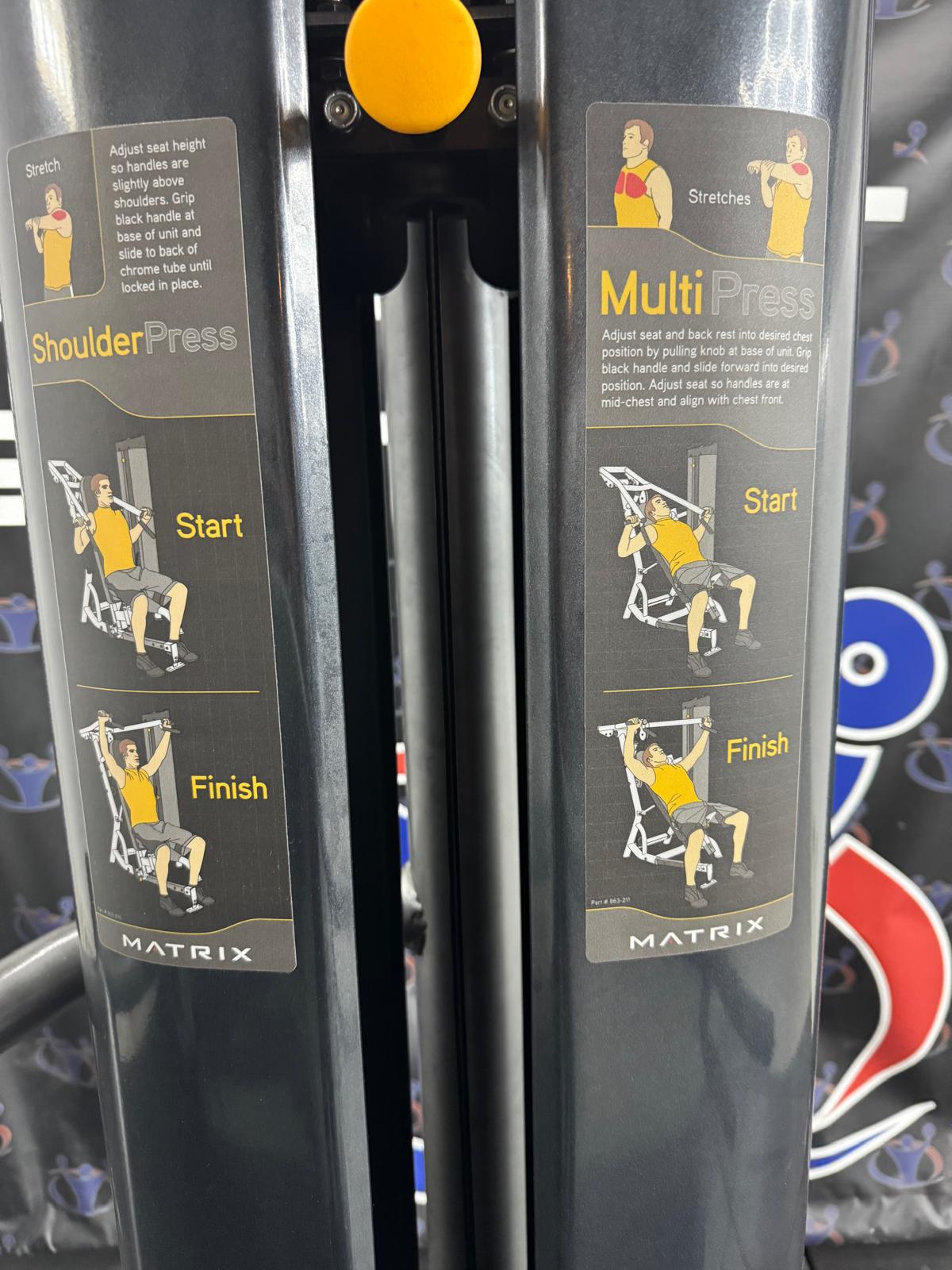 Matrix Fitness Multi-Press *REFURBISHED*