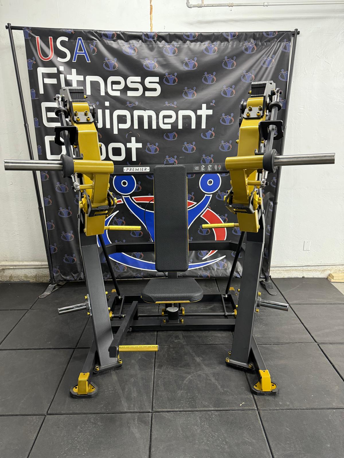 Premier Strength Titan Series Chest Press (Gold) *NEW*