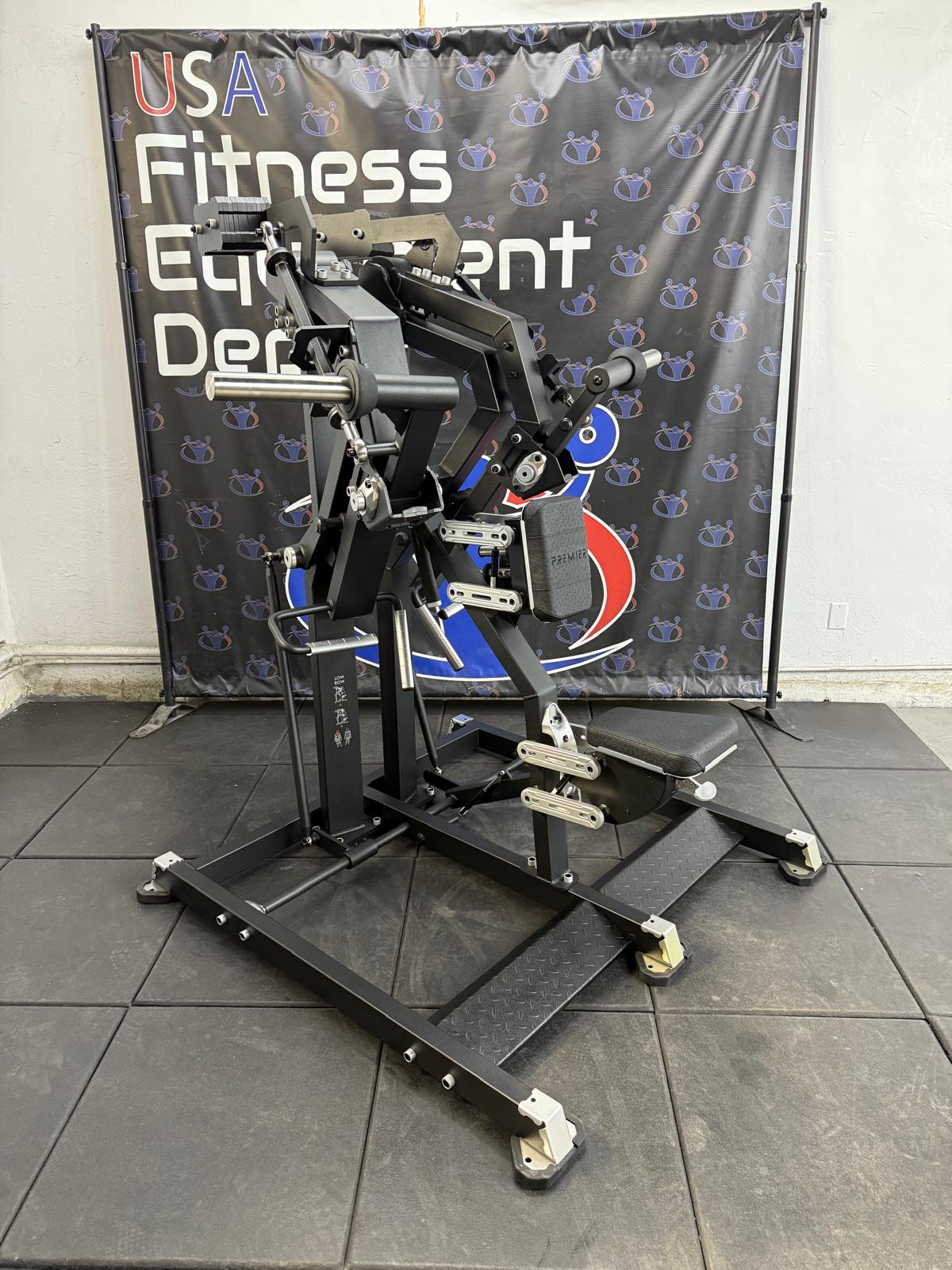 Premier Strength Titan Series Low Row (Black) *NEW*