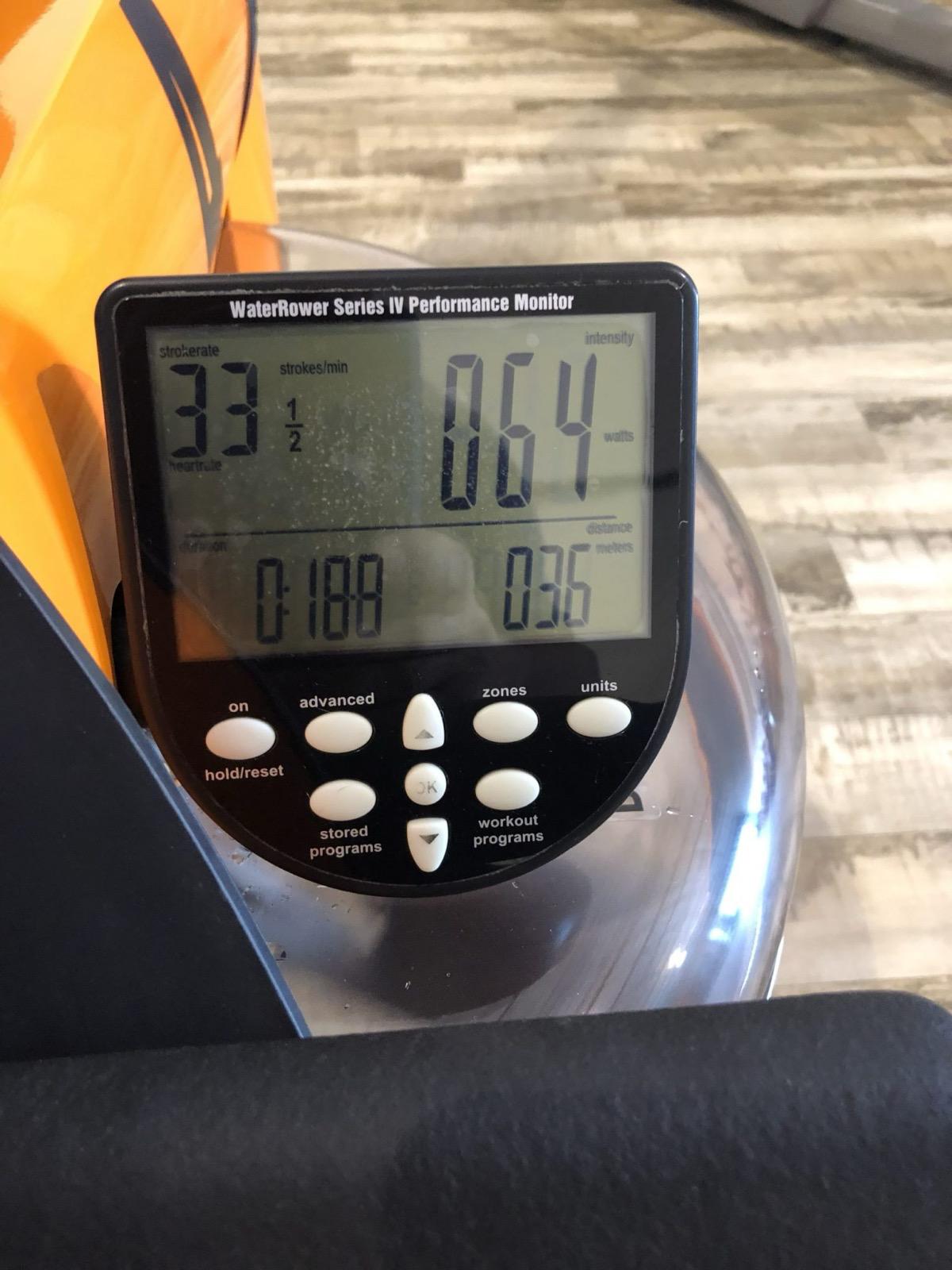 WaterRower M1 HiRise Indoor Rower *REFURBISHED*