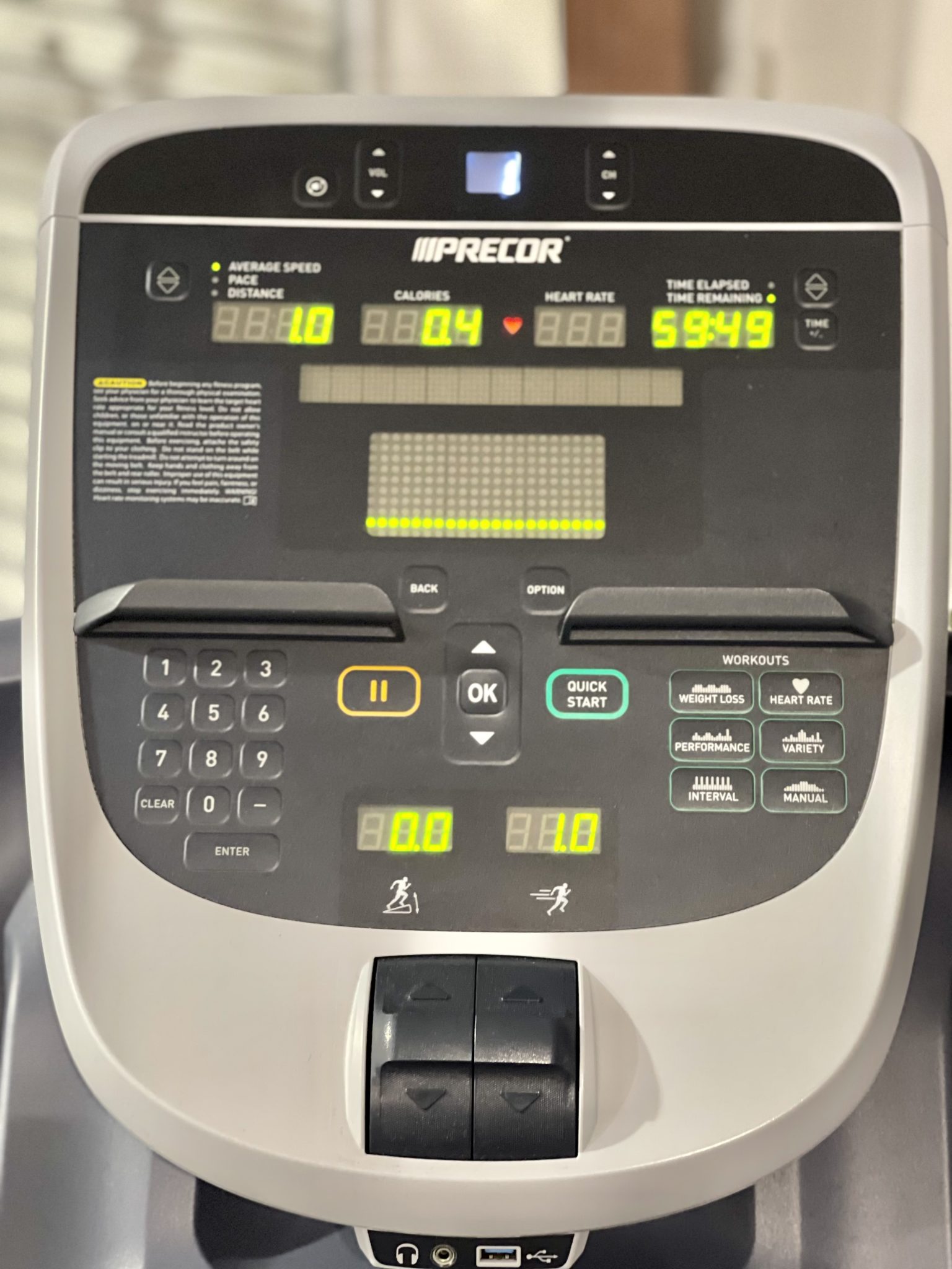 Precor TRM 835 V2 Treadmill w/P30 Console *Refurbished* FREE SHIPPING ...