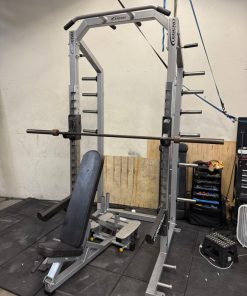 Legends Fitness Half Rack w/Bench *REFURBISHED*