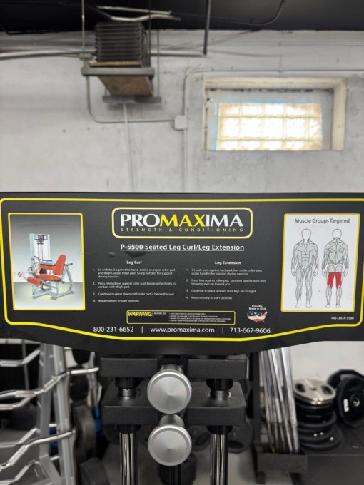 ProMaxima P-5500 Leg Curl/Leg Extension Combo *NEW* - Image 5