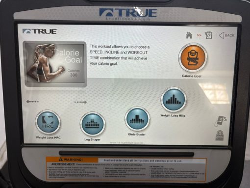 TRUE Fitness TC400 Series Light Commercial Treadmill w/Touchscreen *REFURBISHED* - Image 9